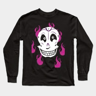 Laughing Skull Long Sleeve T-Shirt